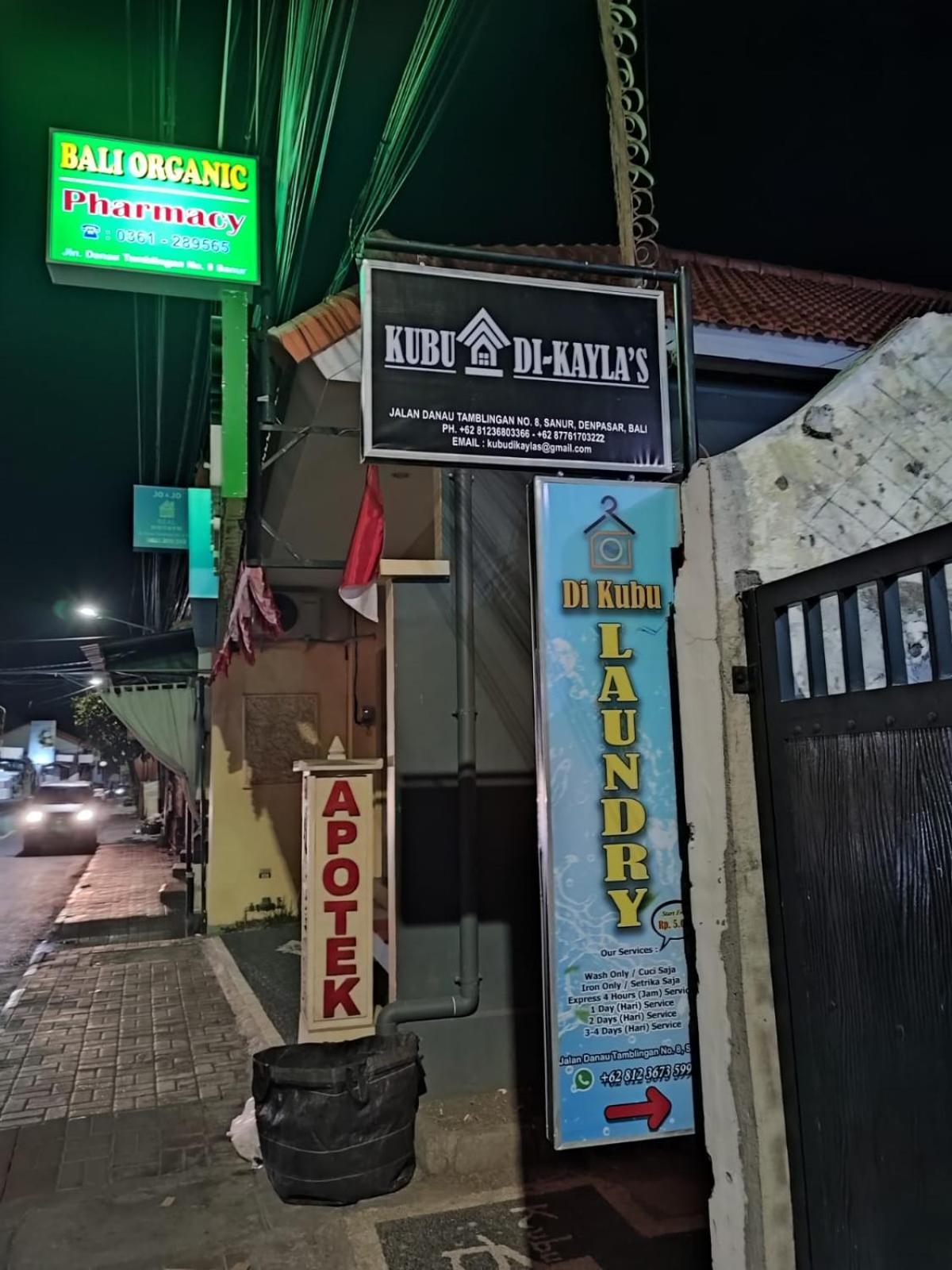 Hotel Kubu Di-Kayla'S Sanur Exterior foto